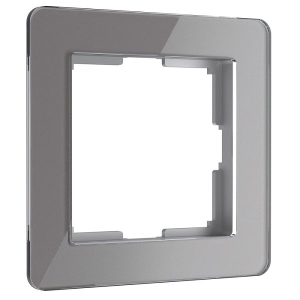 Рамка на 1 пост Werkel Acrylic графит 4690389184833 W0012704