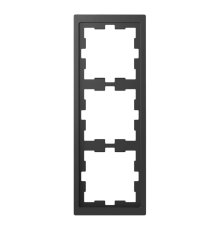 Рамка 3-постовая Schneider Electric Merten D-Life MTN4030-6534