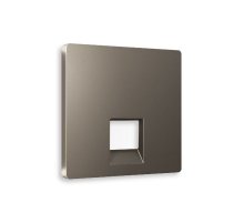 Лицевая панель для компьютерной/телефонной розетки RJ-45/RJ-11 Ambrella Volt Alfa AP6420