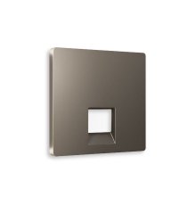 Лицевая панель для компьютерной/телефонной розетки RJ-45/RJ-11 Ambrella Volt Alfa AP6420