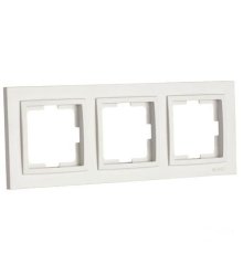 Рамка на 3 поста Mono Electric Larissa слоновая кость 103-010100-162