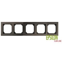 Рамка пятиместная Liregus Epsilon 28-1205