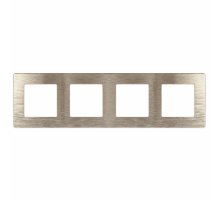 Рамка для розеток и выключателей на 4 поста Эра 12-5104-13 Б0052536