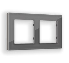 Рамка двухместная Ambrella Volt Platos AF330652