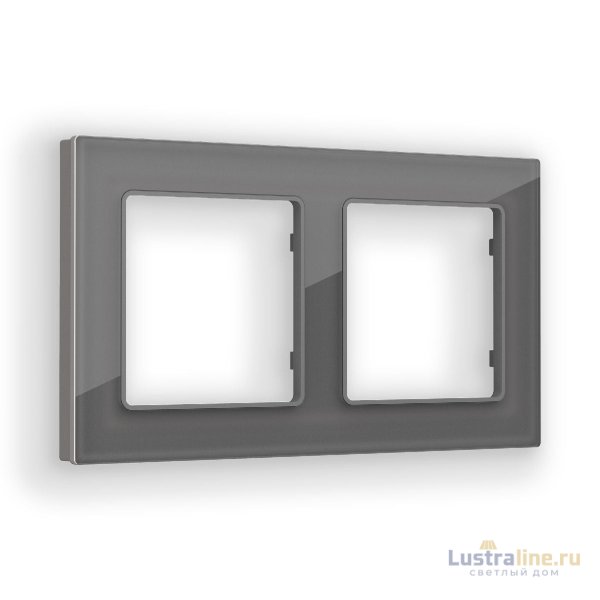 Рамка двухместная Ambrella Volt Platos AF330652