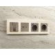Лицевая панель для розетки 2USB тип A+C Ambrella Volt Alfa AP6410