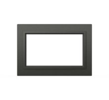 Рамка для двухместной розетки без заземления ELBI Zena 608-011100-908
