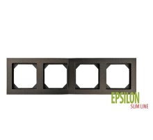 Рамка четырехместная Liregus Epsilon 28-1204