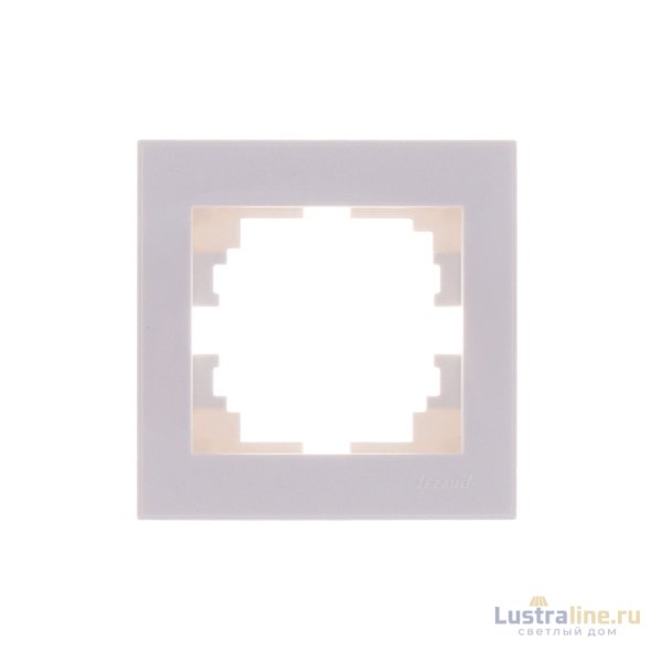 Рамка 1-местная горизонтальная Lezard Rain 703-0202-146