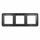 Рамка трехместная Arlight FRM-VERSA-PL-3-BK 043784