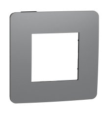 Рамка 1-постовая Schneider Electric Unica New NU280222