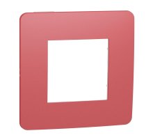 Рамка 1-постовая Schneider Electric Unica New NU280213