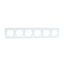 Рамка на 6 постов Mono Electric Despina жемчуг 102-250000-166