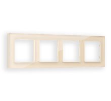 Рамка четырехместная Ambrella Volt Platos AF330304