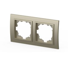 Рамка двухместная ELBI Zena 500-011400-226
