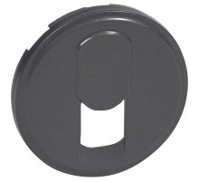 Лицевая панель Legrand Celiane розетки телефонной графит 067937