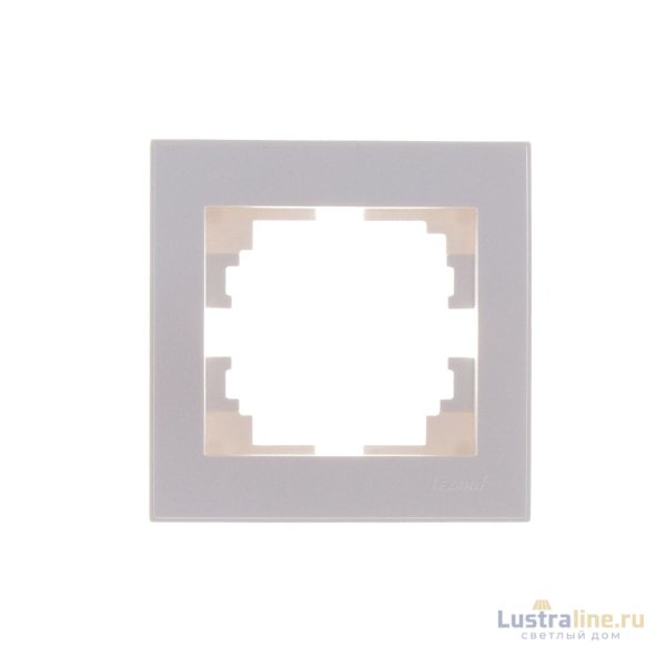Рамка 1-местная горизонтальная Lezard Rain 703-3030-146