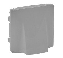 Лицевая панель Legrand Valena Life для вывода кабеля алюминий 754732