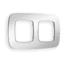 Рамка двухместная Ambrella Volt Radian OF580102