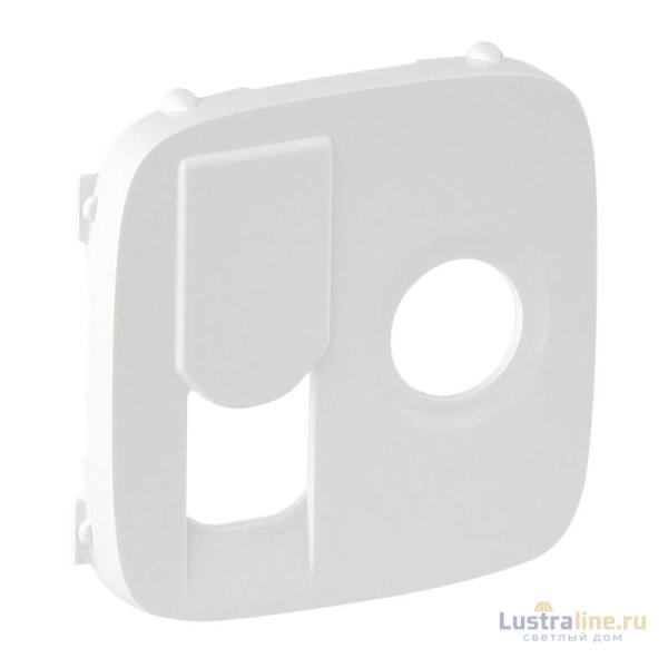 Лицевая панель Legrand Valena Allure розетки TV-RJ45 белая 754835