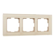Рамка на 3 поста Werkel Favorit шампань W0031111 4690389159794