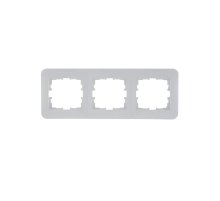 Рамка 3-местная горизонтальная Lezard Karina Life 708-0200-148