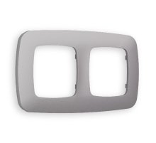 Рамка двухместная Ambrella Volt Ecta OF140502