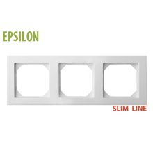 Рамка трехместная Liregus Epsilon 28-0423