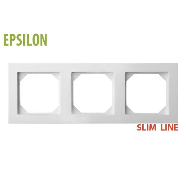 Рамка трехместная Liregus Epsilon 28-0423