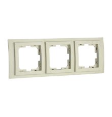 Рамка на 3 поста Mono Electric Larissa крем 103-171700-162
