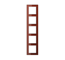 Рамка пятиместная Jung AC585GLRT