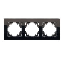 Рамка горизонтальная 3-местная Stekker GFR00-7003-05 39520 Рамка горизонтальная 3-местная Stekker GFR00-7003-05 39520