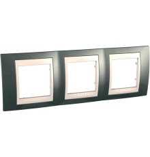 Рамка 3-постовая Schneider Electric Unica MGU6.006.524