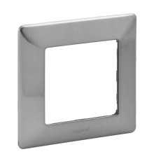 Рамка 1-постовая Legrand Valena Life Сталь 754151