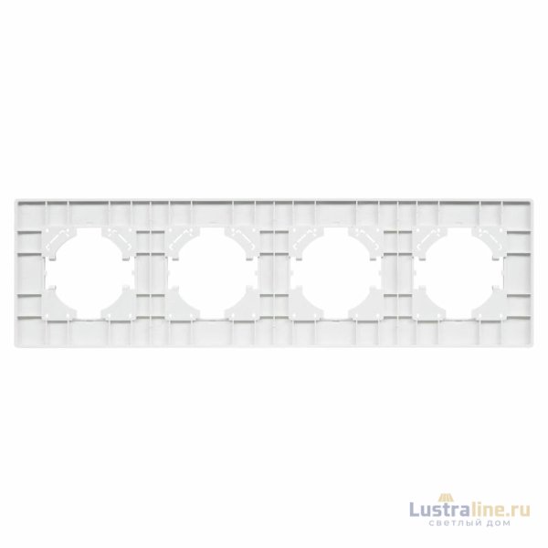 Рамка на 4 поста пластиковая Arlight FRM-PERIO-PL-4-GR 049760
