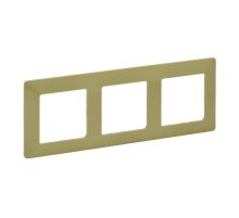 Рамка 3-постовая Legrand Valena Life Лайм 754083