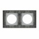 Рамка стеклянная на 2 поста Arlight FRM-GLARE-GC-2-GR 043837