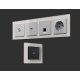 Рамка двухместная Ambrella Volt Platos AF330402