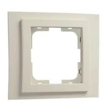 Рамка на 1 пост Mono Electric Larissa слоновая кость 103-010100-160