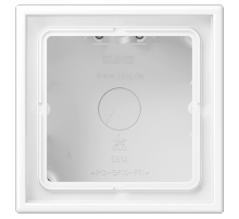 Коробка одноместная Jung LS581AWWM