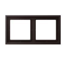 Рамка двухместная Jung LSZAL982BFD