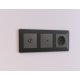 Лицевая панель для TV розетки Ambrella Volt Alfa AP9130