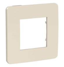 Рамка 1-постовая Schneider Electric Unica New NU280244