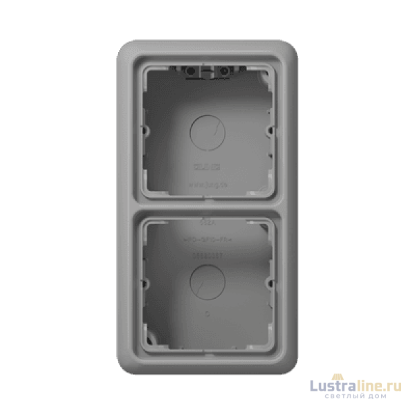 Коробка двухместная Jung CD582AGR