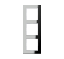 Рамка трехместная Jung AC583GLSI Рамка трехместная Jung AC583GLSI