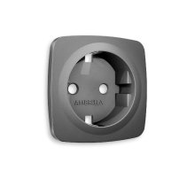 Лицевая панель для розетки с/з Ambrella Volt Omega OP6560