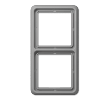 Рамка двухместная Jung CD582GR Рамка двухместная Jung CD582GR