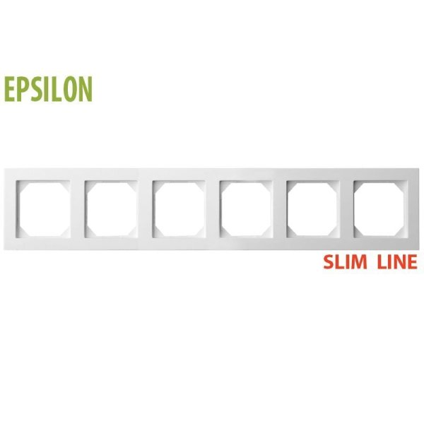 Рамка шестиместная Liregus Epsilon 28-0426