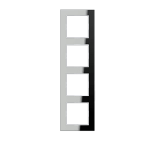 Рамка четырехместная Jung AC584GLSI