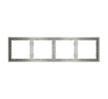 Рамка на 4 поста Voltum S70 VLS100405